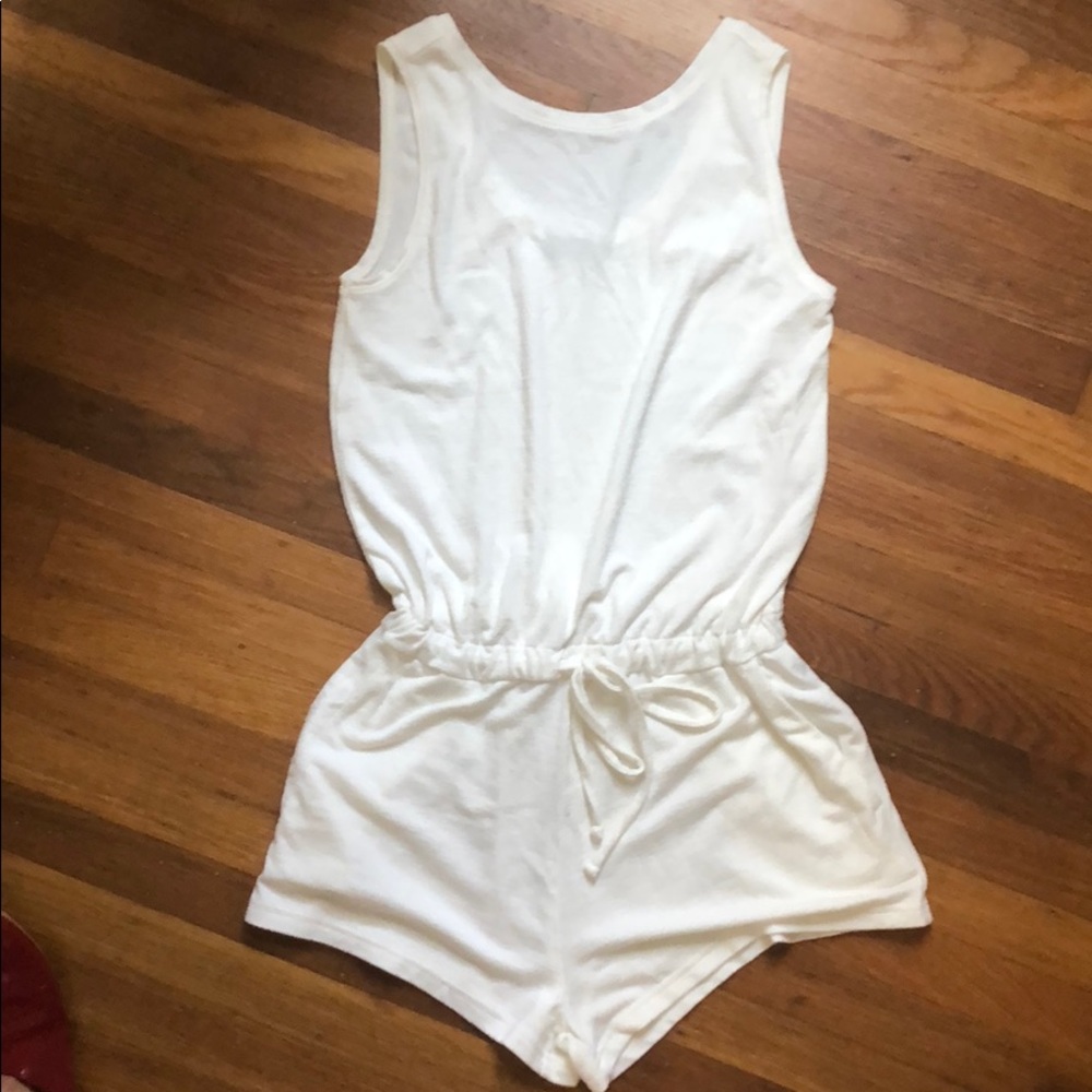 Gap white jumpsuit/romper